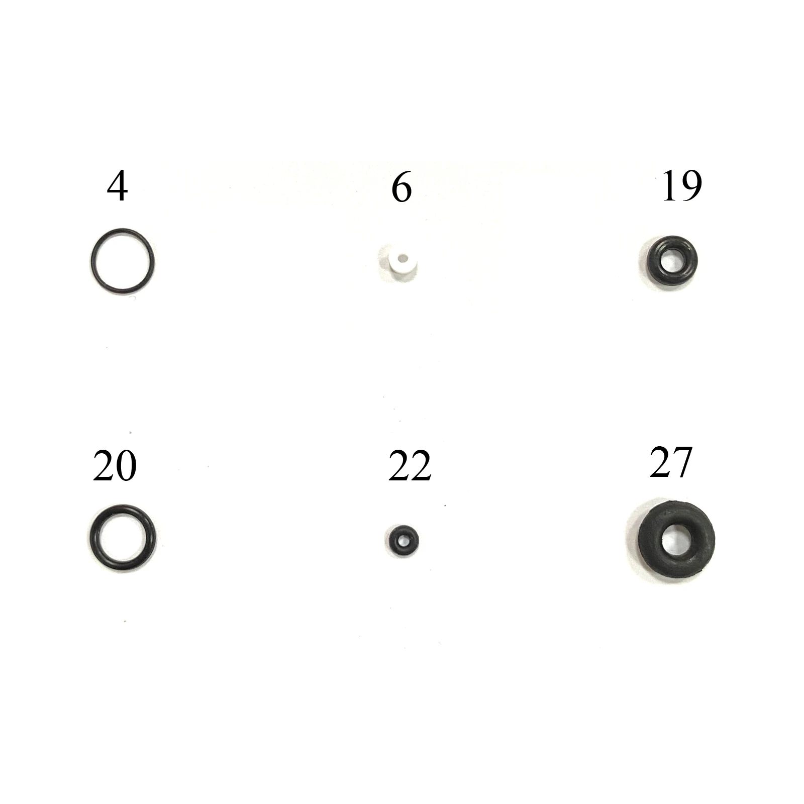 Heat Gun Paint Strip - 5 unidades/pacote anel de vedação o-rings