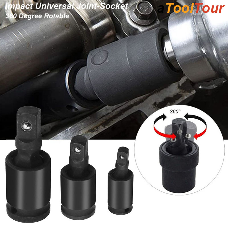Pneumatic Impact Wrench - 360 graus de impacto universal conjunta-soquete