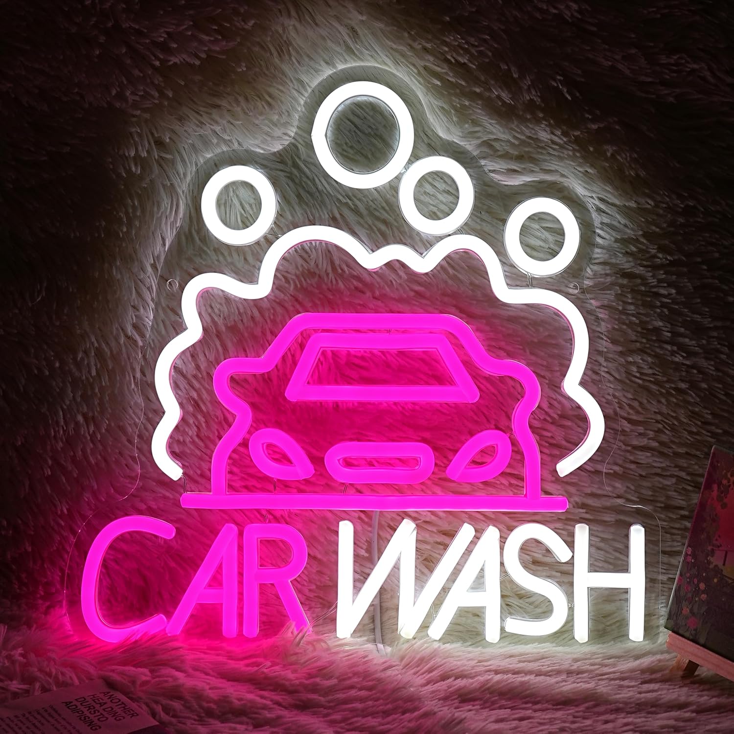 Auto Repair Shop Signs - Letreiro Neon LED para Lavagem de