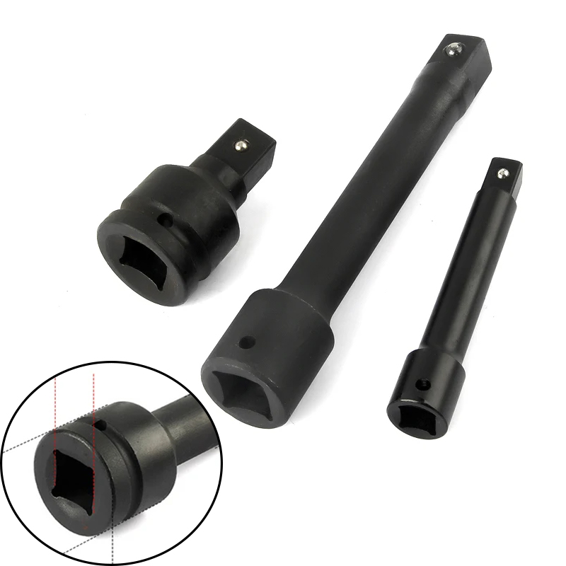 Pneumatic Impact Wrench - 1pc barra de extensão longa resistente