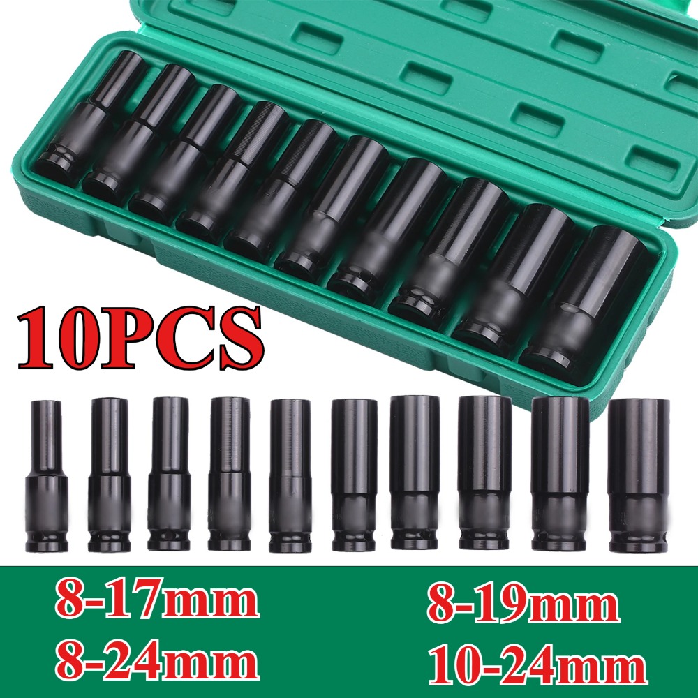 Pneumatic Impact Wrench - 1/2 Polegada unidade conjunto de soquete