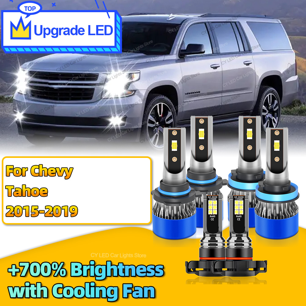 Headlight Aiming Tool - 6 pçs 30000lm canbus carro led
