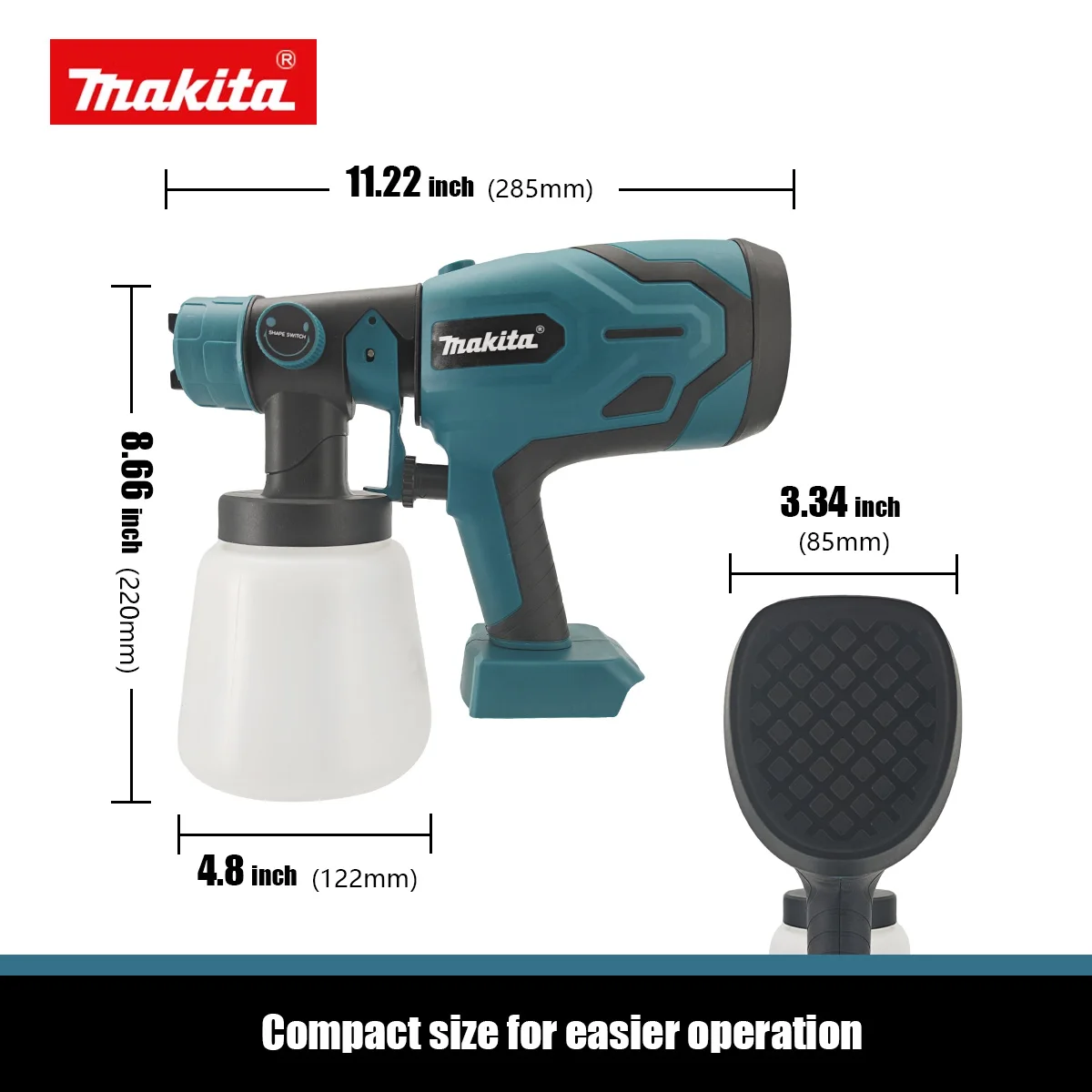 Heat Gun Paint Strip - Pistola de Pulverização Elétrica Makita 800ML,