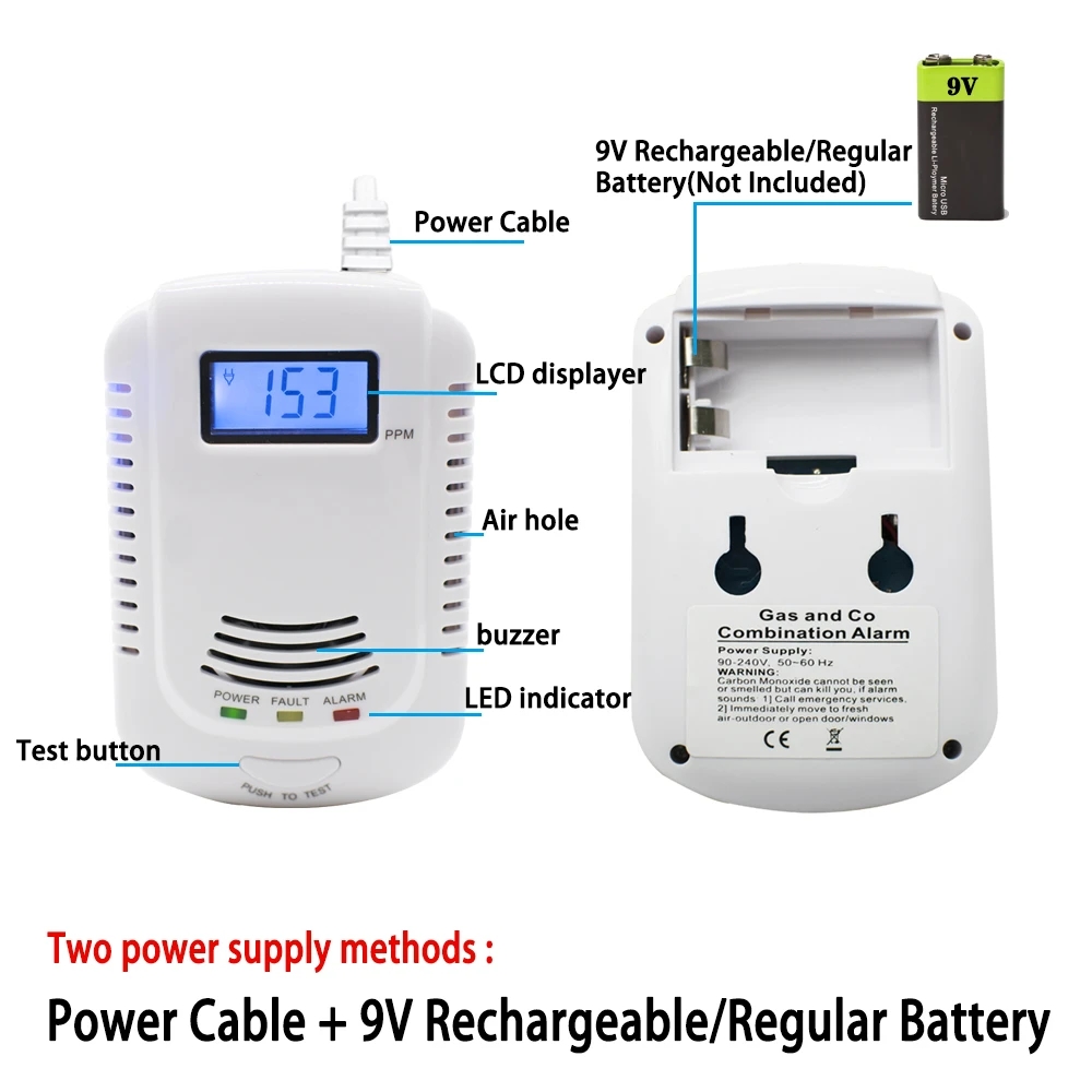 Smoke Leak Detector - Novo detector de vazamento de co