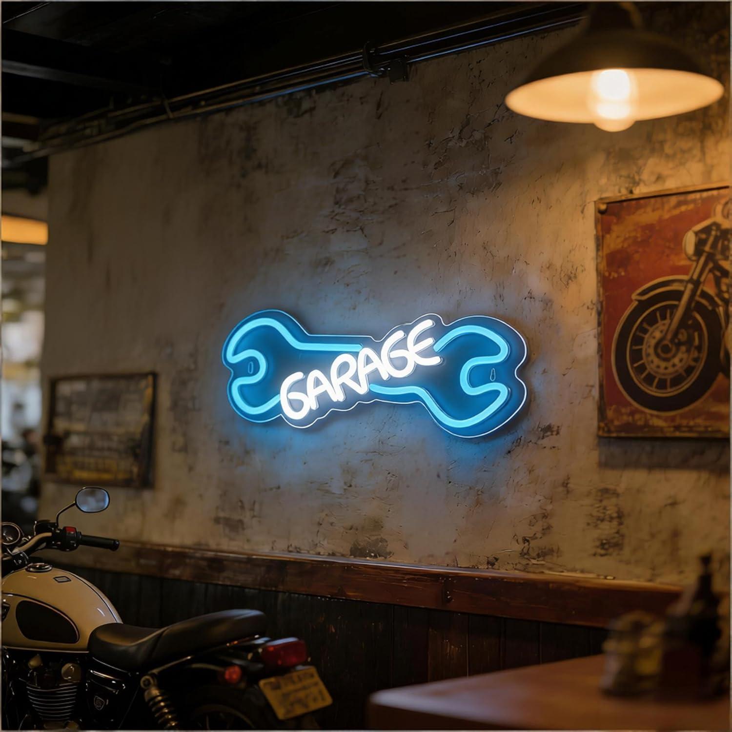 Letreiro Neon para Garagem com - Auto Repair Shop Signs avaliação e preço
