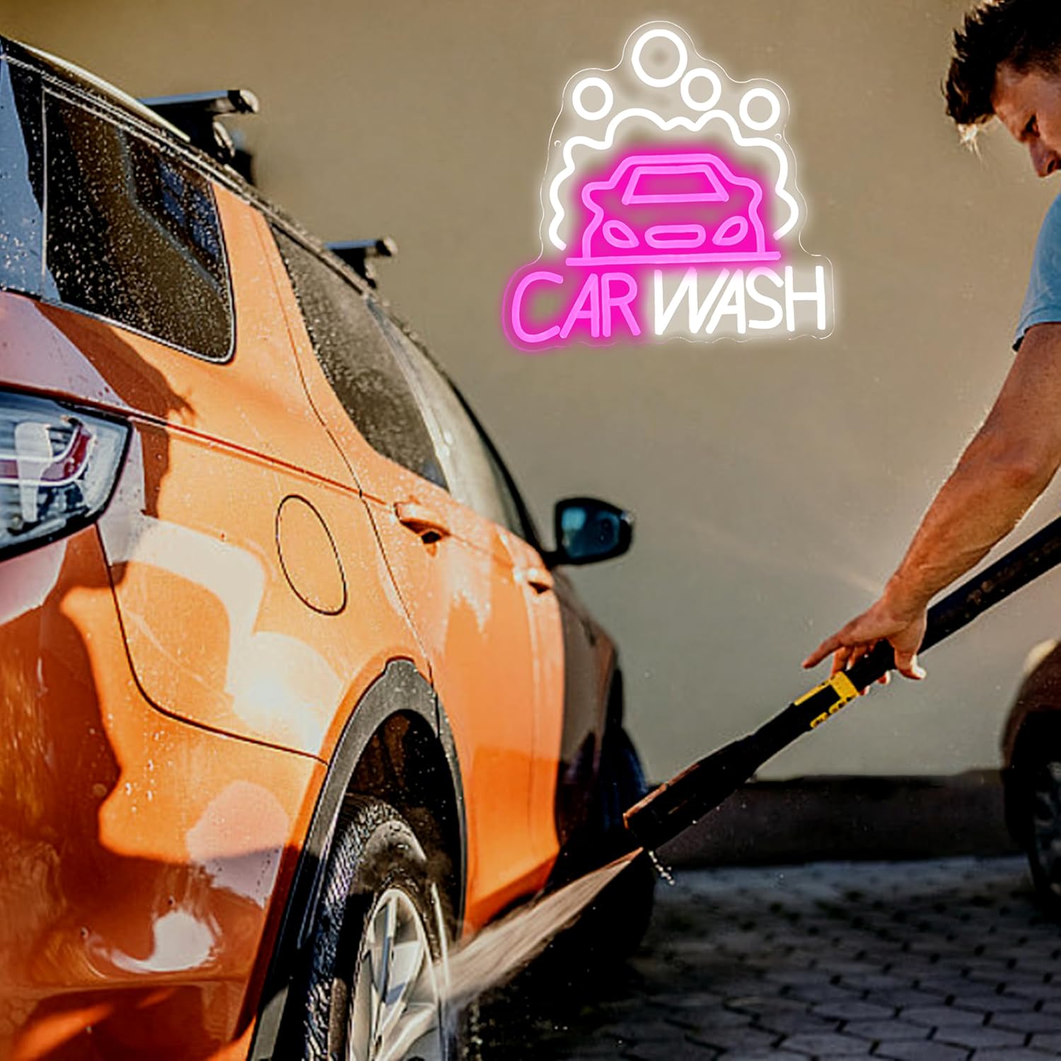 Letreiro Neon LED para Lavagem - Auto Repair Shop Signs avaliação e preço