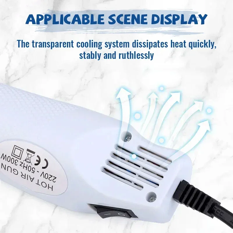 Pistola de ar quente 300w 220v - Heat Gun Paint Strip avaliação e preço