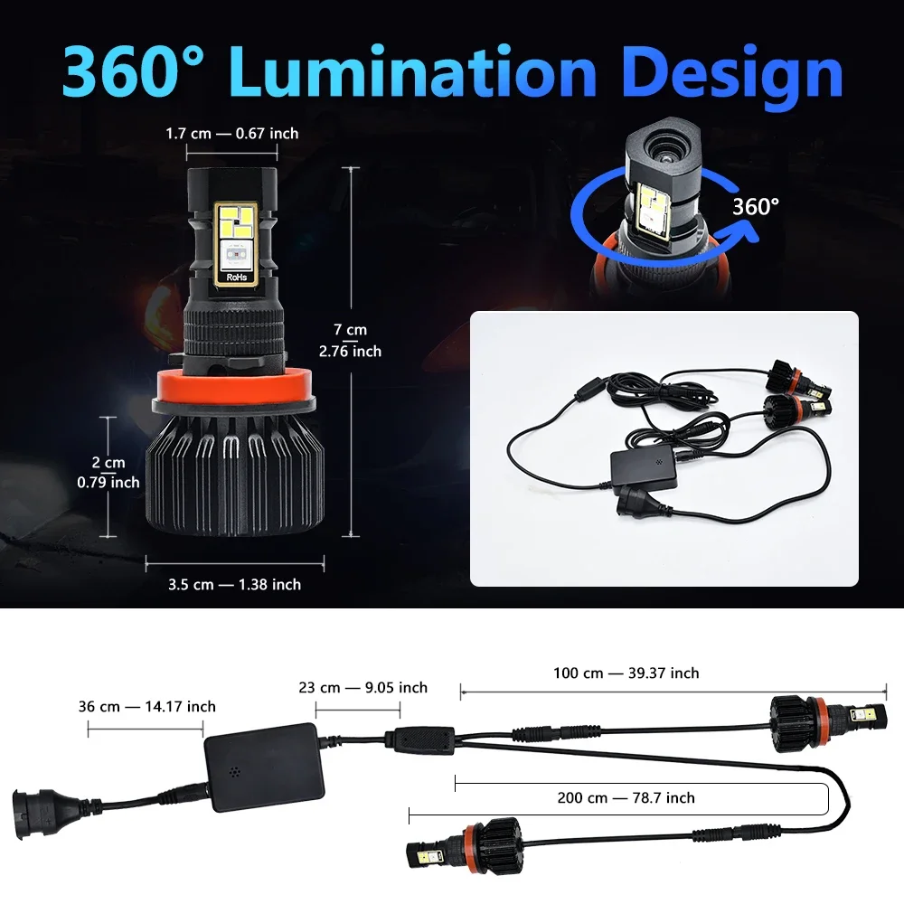 Luz de nevoeiro LED Bayerley R - Headlight Aiming Tool avaliação e preço
