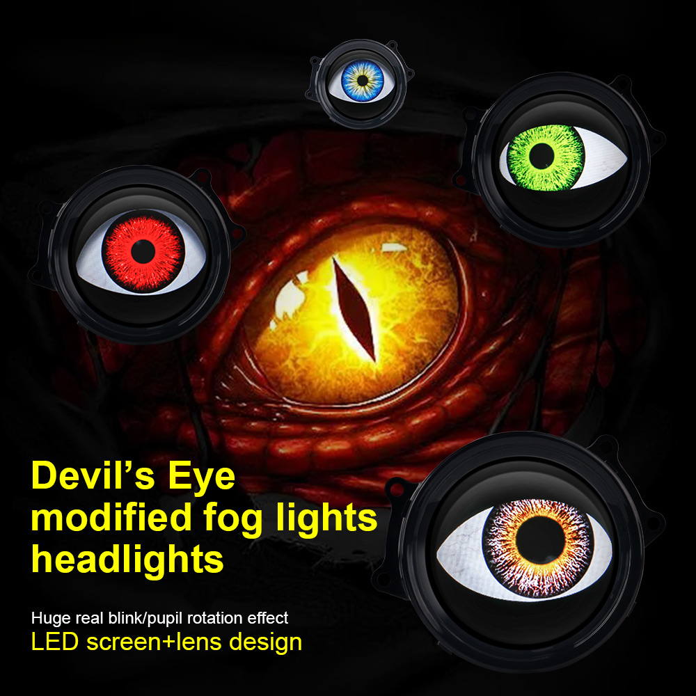 Carro dinâmico diabo olho luze - Headlight Aiming Tool avaliação e preço