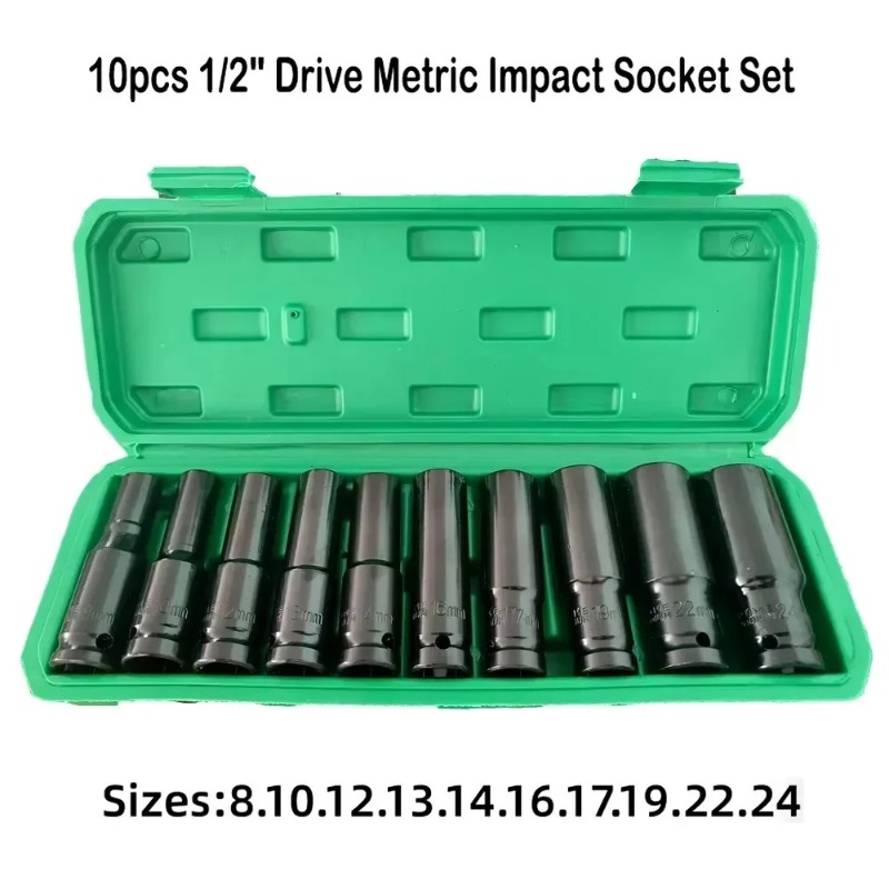 Conjunto de 10 Peças de Soquet - Pneumatic Impact Wrench avaliação e preço