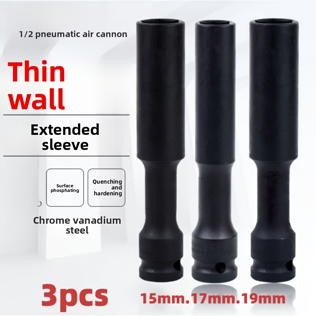Conjunto de soquetes de impact - Pneumatic Impact Wrench avaliação e preço