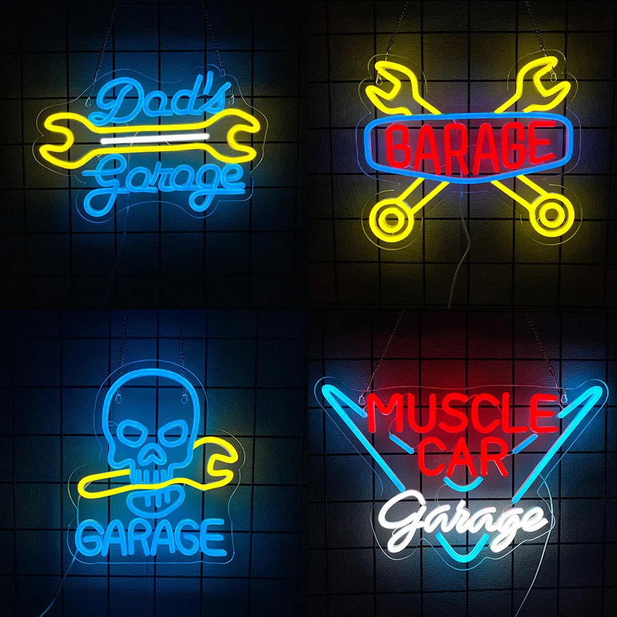 Letreiro Neon para Decoração d - Auto Repair Shop Signs avaliação e preço