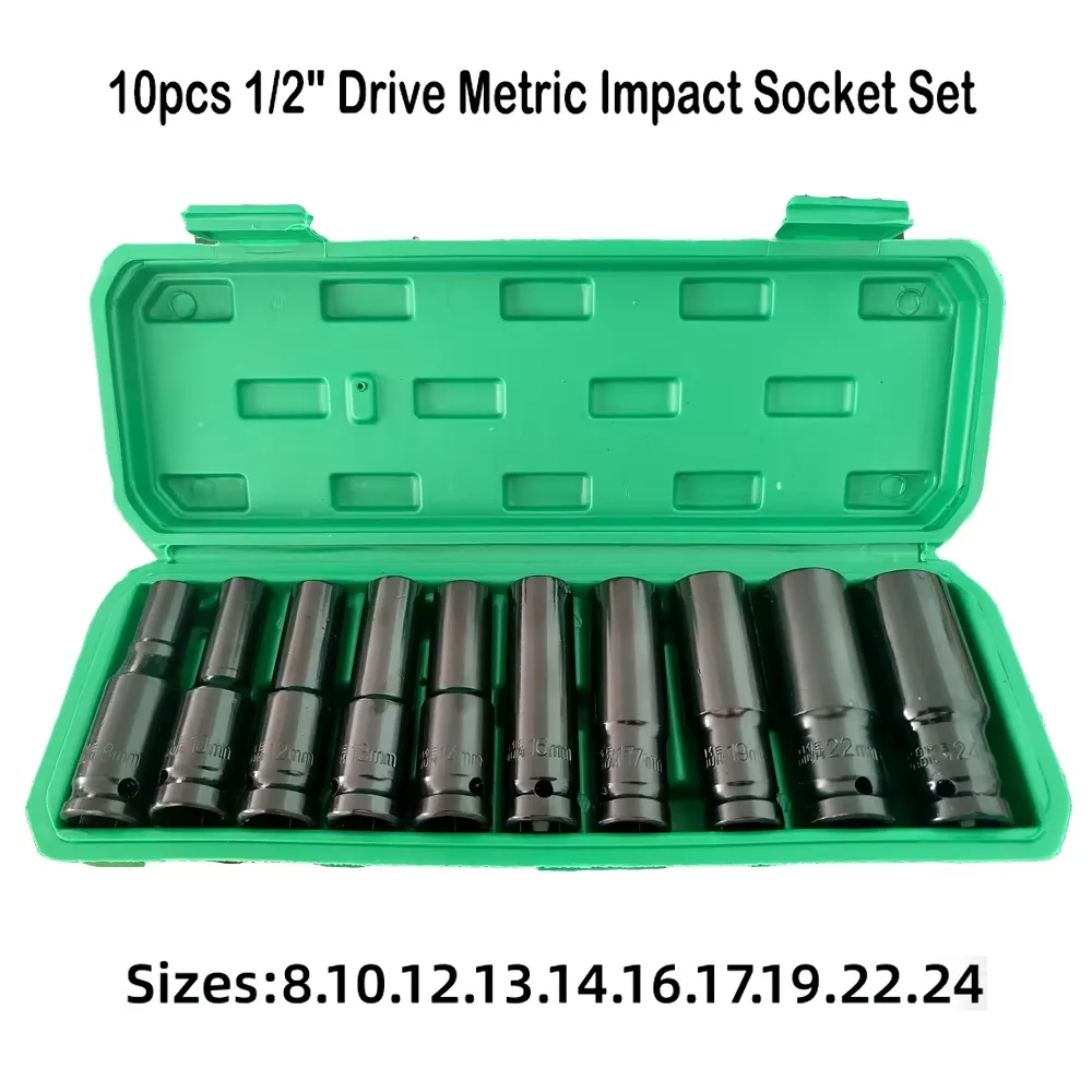Conjunto de 10 Peças de Soquet - Pneumatic Impact Wrench avaliação e preço